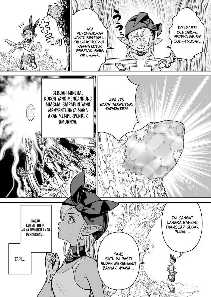 Abandoned: The Hero Who’s So Strong He Breaks Every Weapon, and the Elf Weaponsmith Chapter 1 - halaman 24