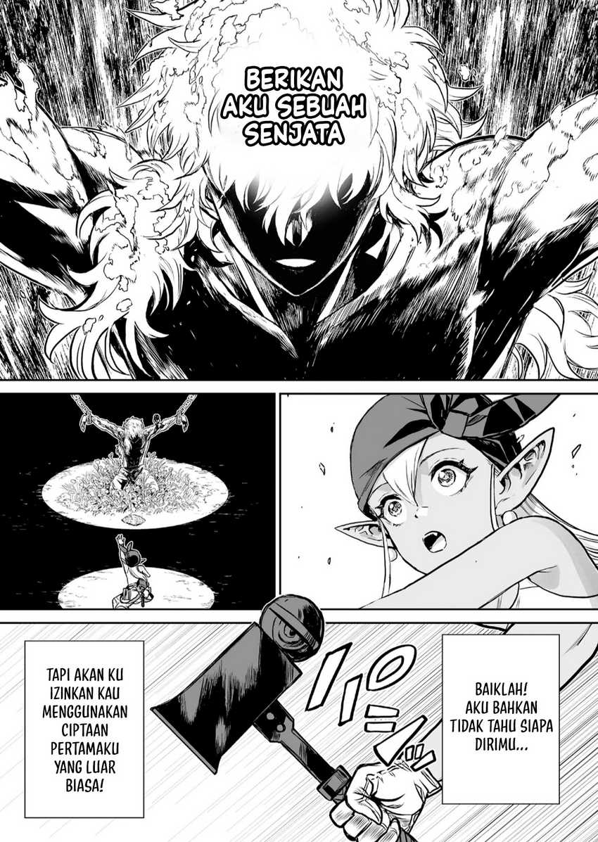 Abandoned: The Hero Who’s So Strong He Breaks Every Weapon, and the Elf Weaponsmith Chapter 1 - halaman 34