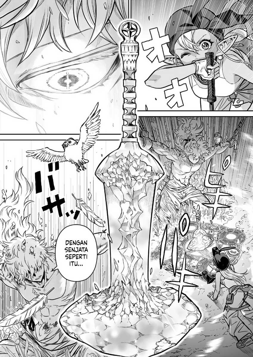 Abandoned: The Hero Who’s So Strong He Breaks Every Weapon, and the Elf Weaponsmith Chapter 1 - halaman 36