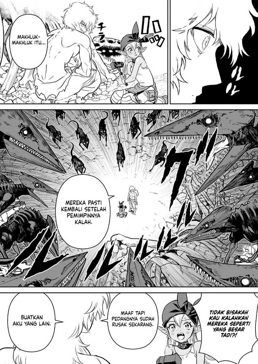 Abandoned: The Hero Who’s So Strong He Breaks Every Weapon, and the Elf Weaponsmith Chapter 1 - halaman 52