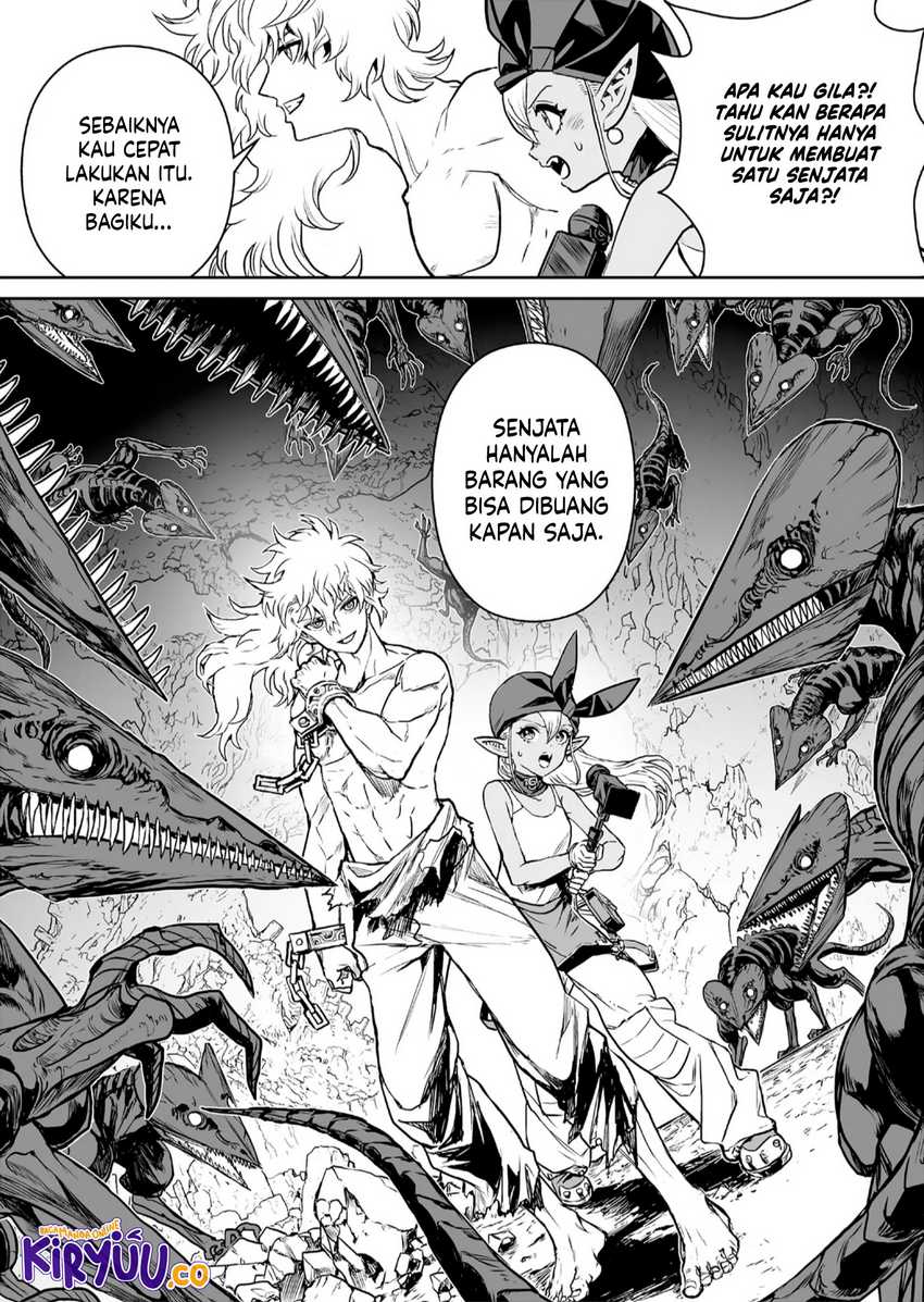 Abandoned: The Hero Who’s So Strong He Breaks Every Weapon, and the Elf Weaponsmith Chapter 1 - halaman 53