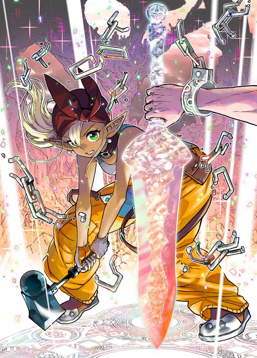 Abandoned: The Hero Who’s So Strong He Breaks Every Weapon, and the Elf Weaponsmith Chapter 1 - halaman 55