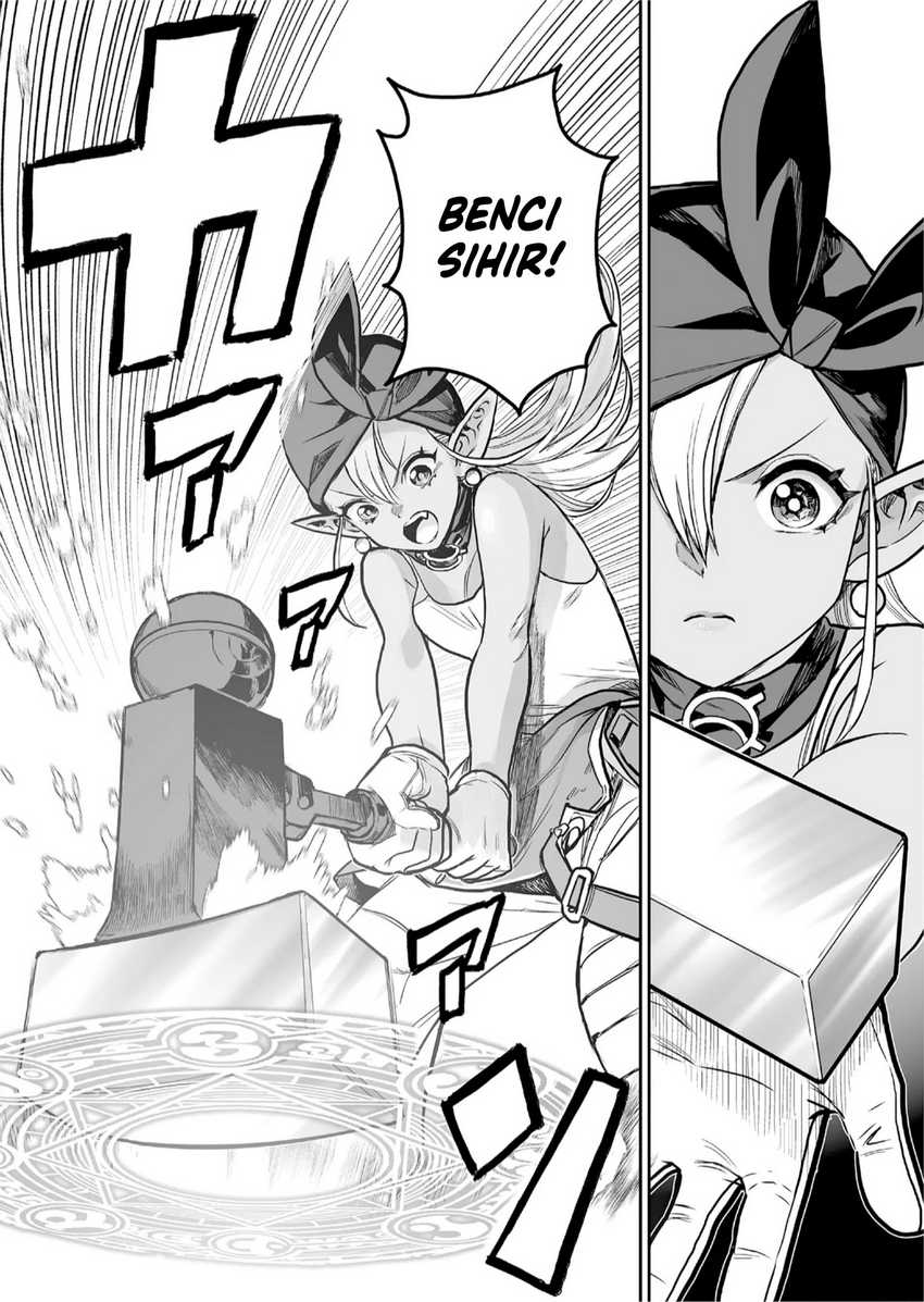 Abandoned: The Hero Who’s So Strong He Breaks Every Weapon, and the Elf Weaponsmith Chapter 1 - halaman 8