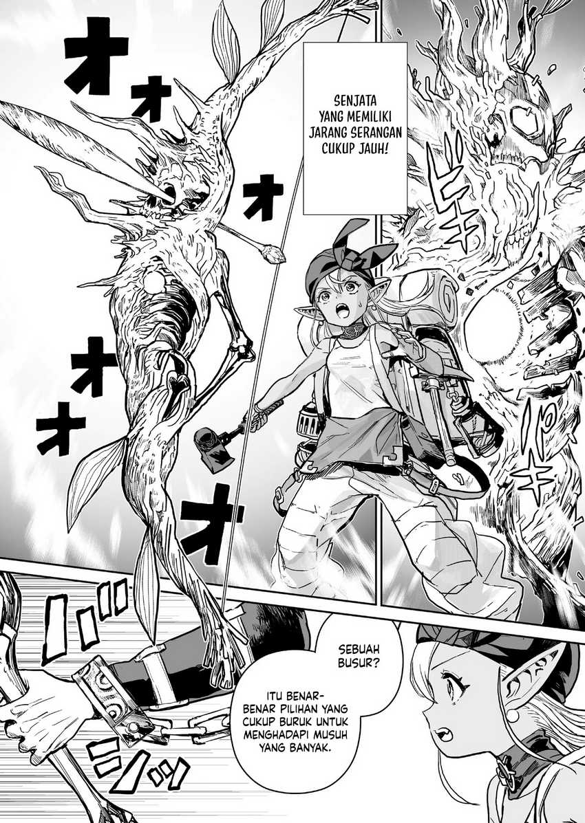 Abandoned: The Hero Who’s So Strong He Breaks Every Weapon, and the Elf Weaponsmith Chapter 2 - halaman 22