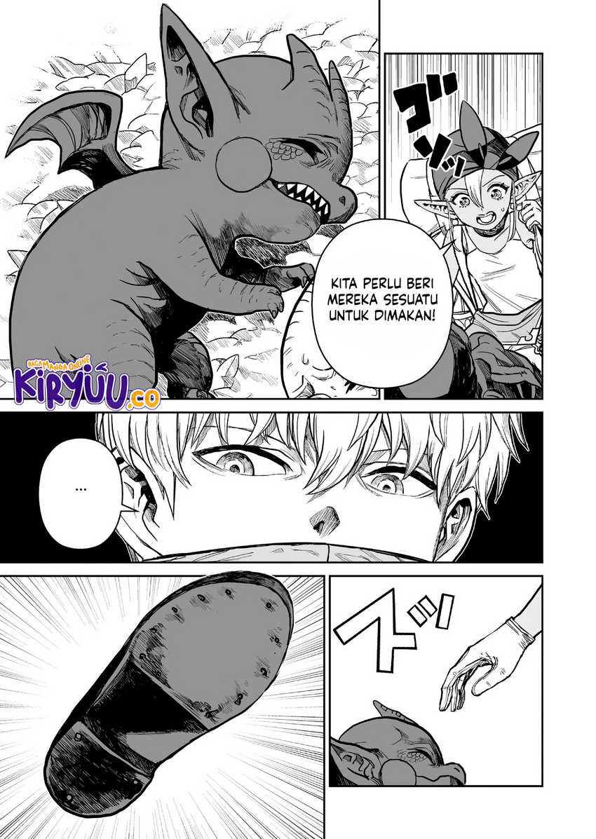 Abandoned: The Hero Who’s So Strong He Breaks Every Weapon, and the Elf Weaponsmith Chapter 3 - halaman 11