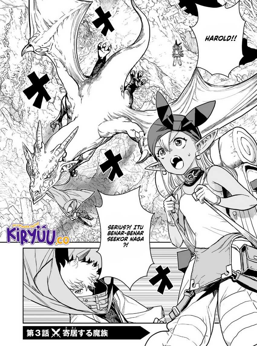 Abandoned: The Hero Who’s So Strong He Breaks Every Weapon, and the Elf Weaponsmith Chapter 3 - halaman 3