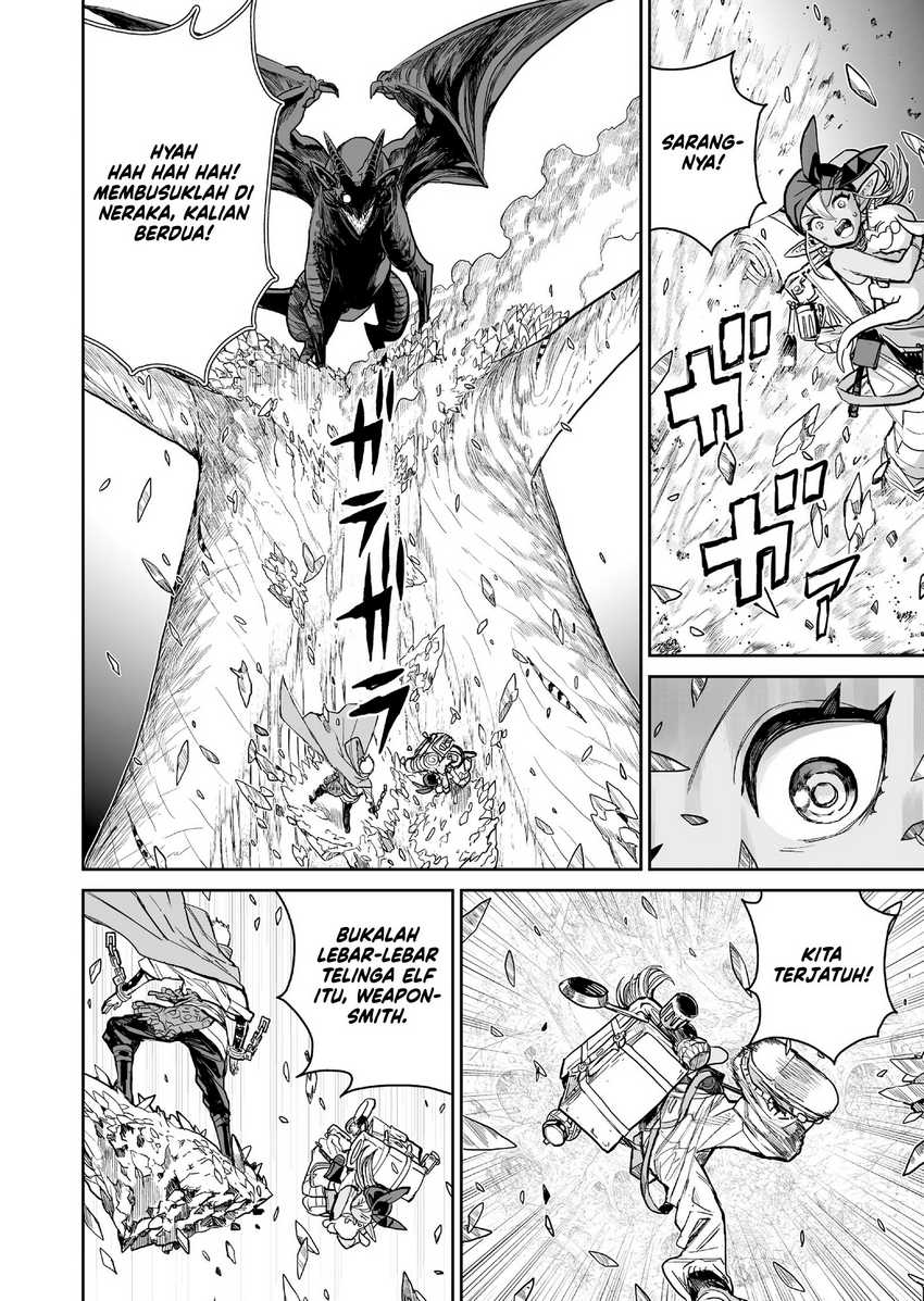Abandoned: The Hero Who’s So Strong He Breaks Every Weapon, and the Elf Weaponsmith Chapter 5 - halaman 8