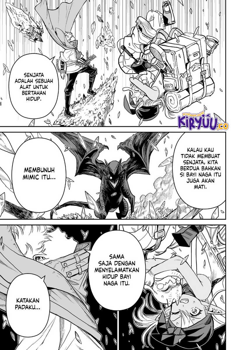Abandoned: The Hero Who’s So Strong He Breaks Every Weapon, and the Elf Weaponsmith Chapter 5 - halaman 9