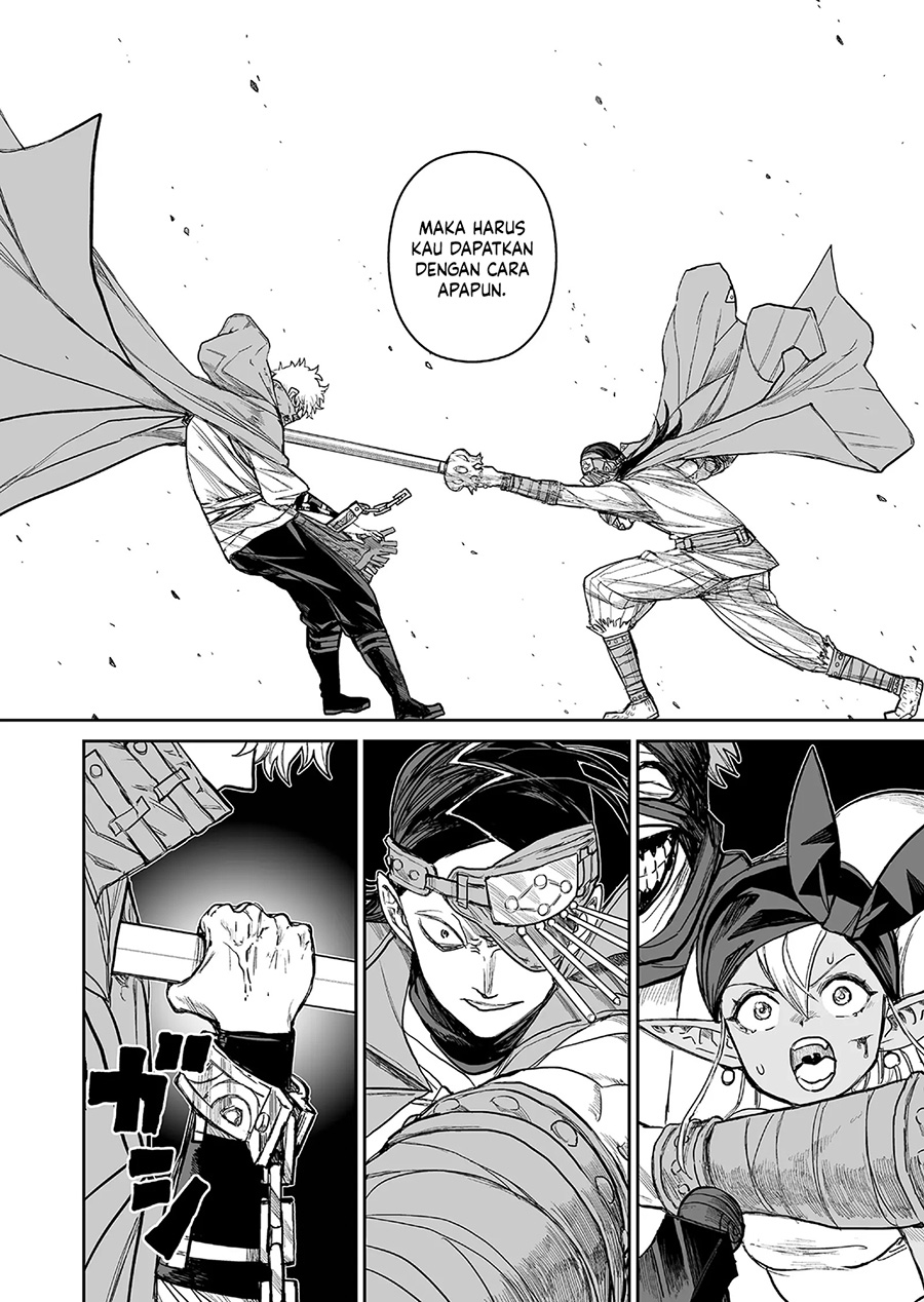 Abandoned: The Hero Who’s So Strong He Breaks Every Weapon, and the Elf Weaponsmith Chapter 7 - halaman 13
