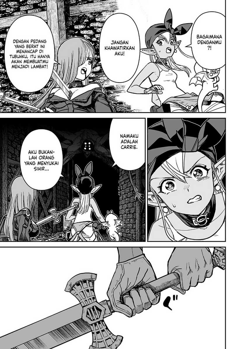 Abandoned: The Hero Who’s So Strong He Breaks Every Weapon, and the Elf Weaponsmith Chapter 9 - halaman 8