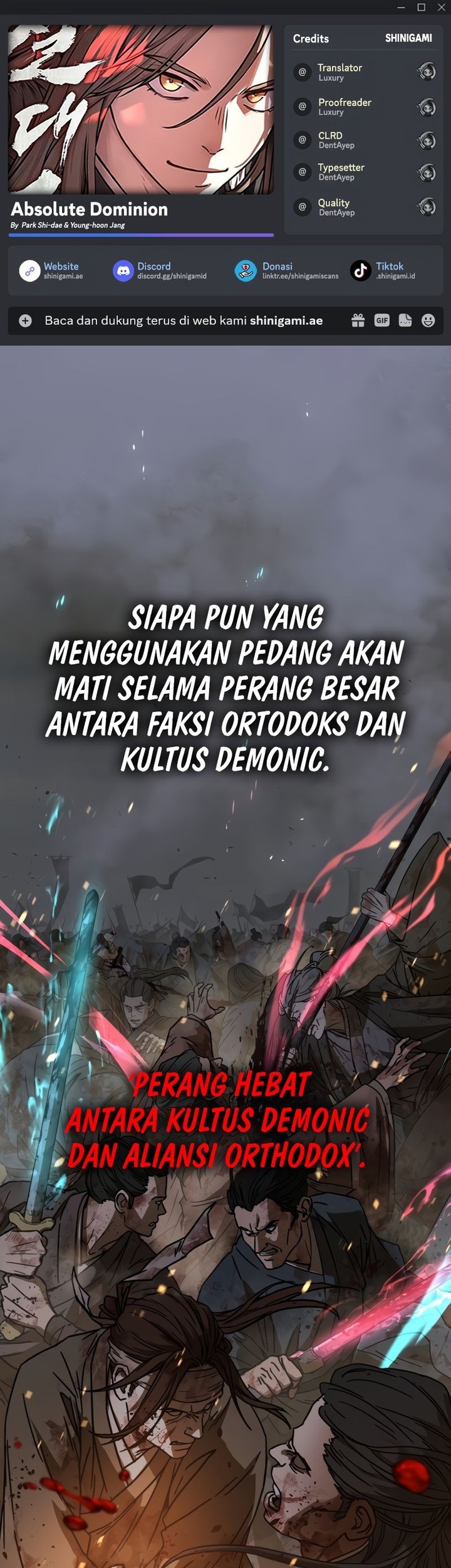 Absolute Dominion Chapter 1 - halaman 1