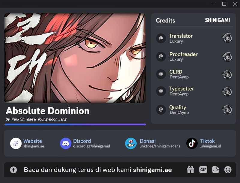 Absolute Dominion Chapter 10 - halaman 1