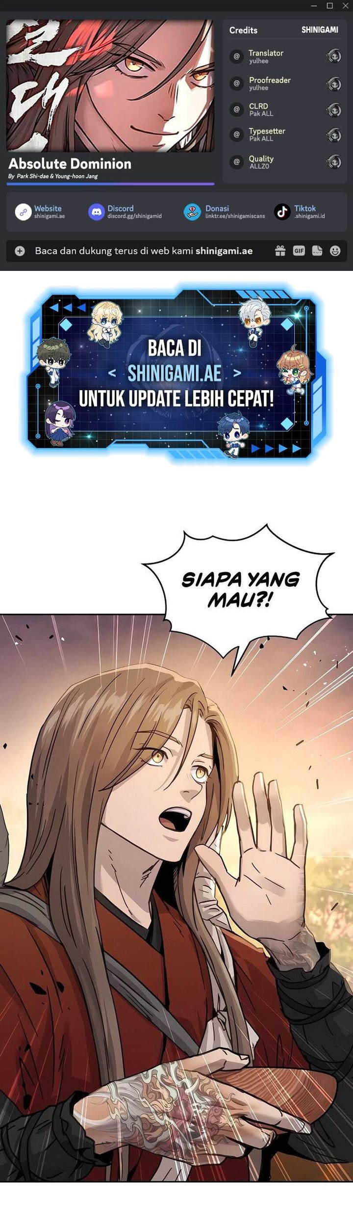 Absolute Dominion Chapter 6 - halaman 1