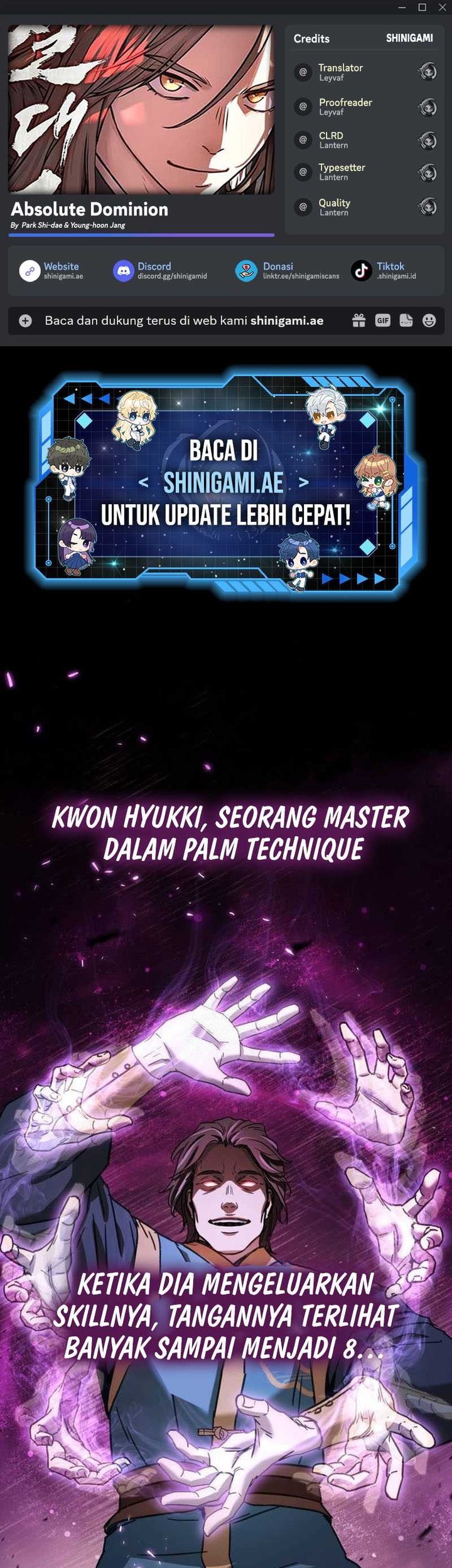 Absolute Dominion Chapter 7 - halaman 1