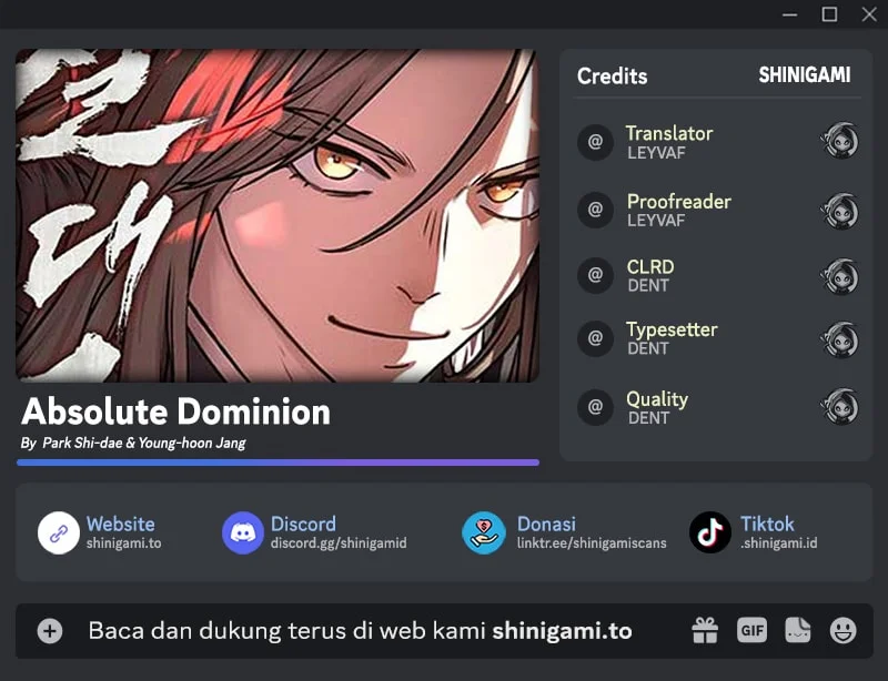 Absolute Dominion Chapter 98 - halaman 1