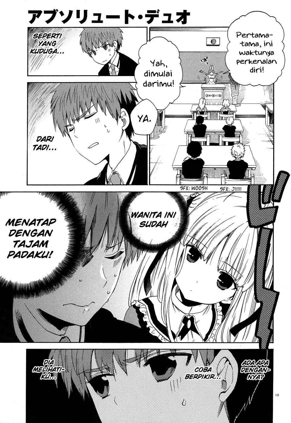 Absolute Duo Chapter 3 - halaman 14