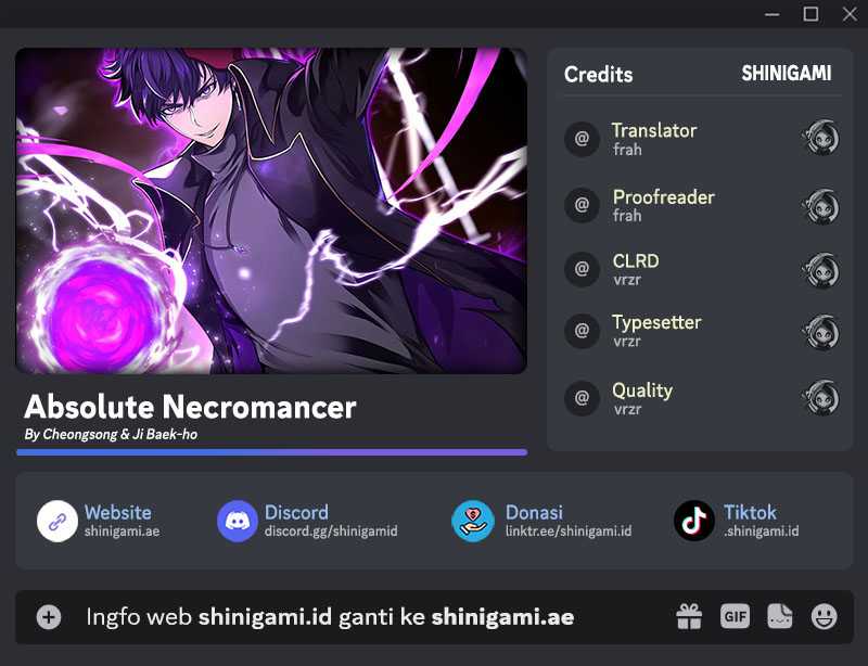 Absolute Necromancer Chapter 31 - halaman 1