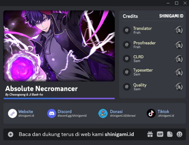 Absolute Necromancer Chapter 4 - halaman 1