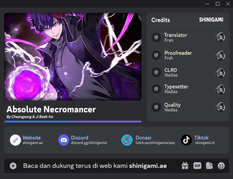 Absolute Necromancer Chapter 40 - halaman 1