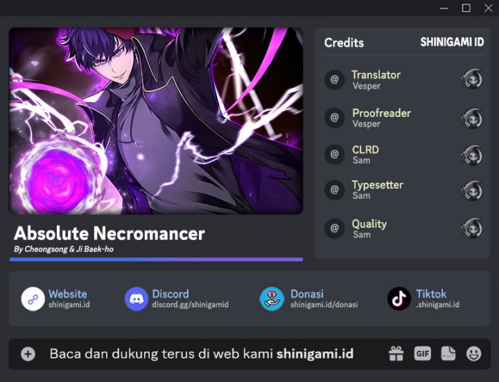 Absolute Necromancer Chapter 5 - halaman 1