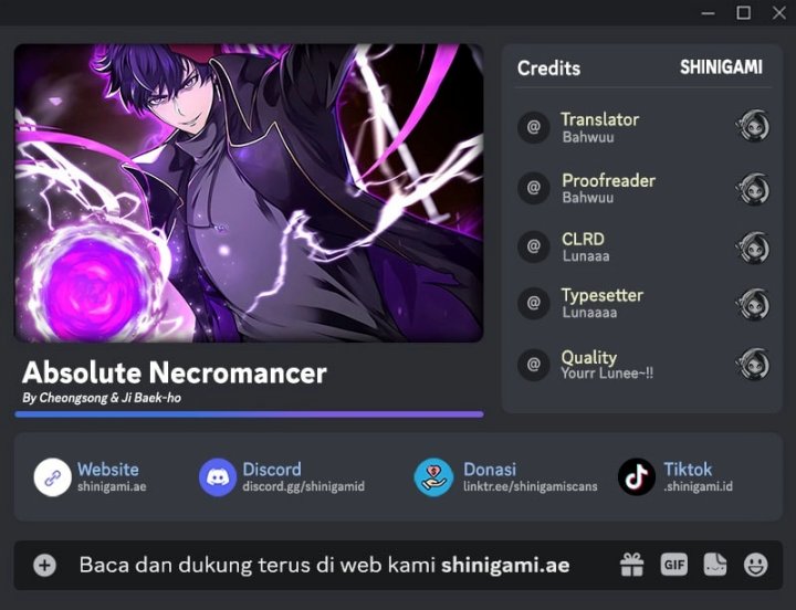 Absolute Necromancer Chapter 79 - halaman 1