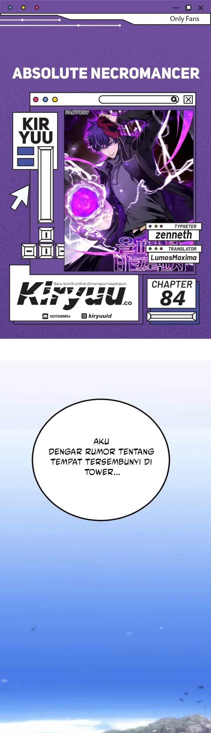 Absolute Necromancer Chapter 84 - halaman 1