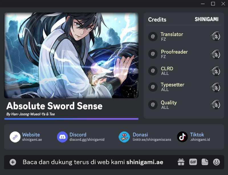 Absolute Sword Sense Chapter 101 - halaman 1