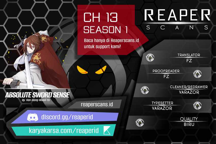 Absolute Sword Sense Chapter 13 - halaman 1