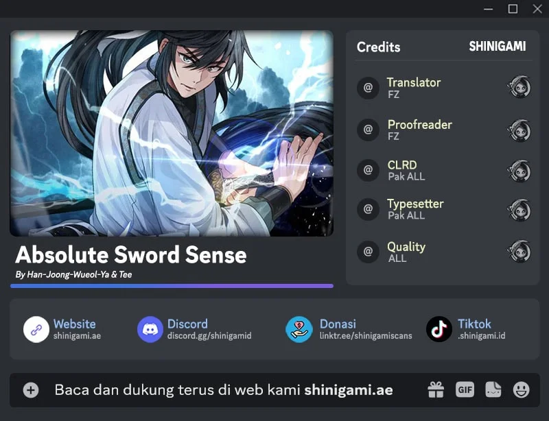 Absolute Sword Sense Chapter 194 - halaman 1