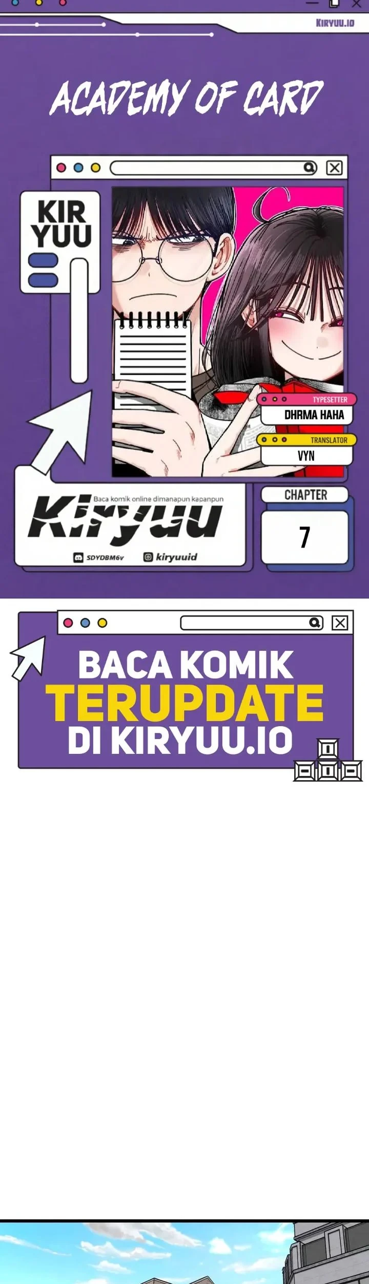 Academy of Card Chapter 7 - halaman 1