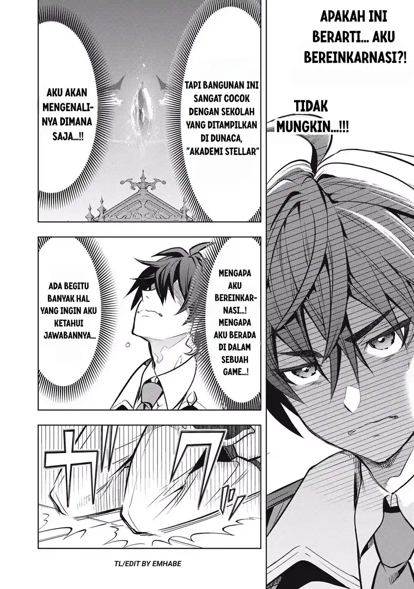 Academy Saikyou no Mob Healer: Shinigee Sekai no Mob ni Tensei Shita Ore wa, Hazure Job [Healer] to Gensaku Chishiki de Musou Suru Chapter 1.1 - halaman 16
