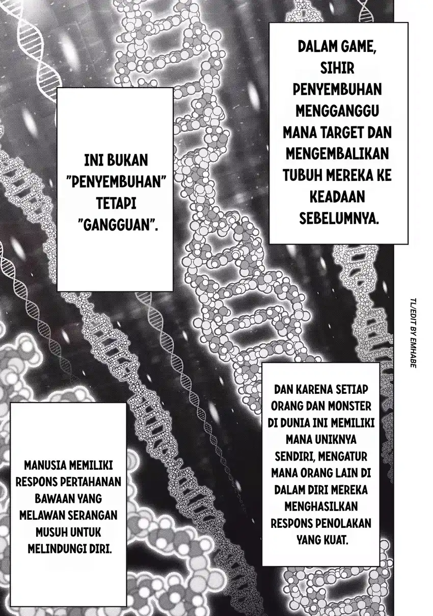 Academy Saikyou no Mob Healer: Shinigee Sekai no Mob ni Tensei Shita Ore wa, Hazure Job [Healer] to Gensaku Chishiki de Musou Suru Chapter 1.1 - halaman 31