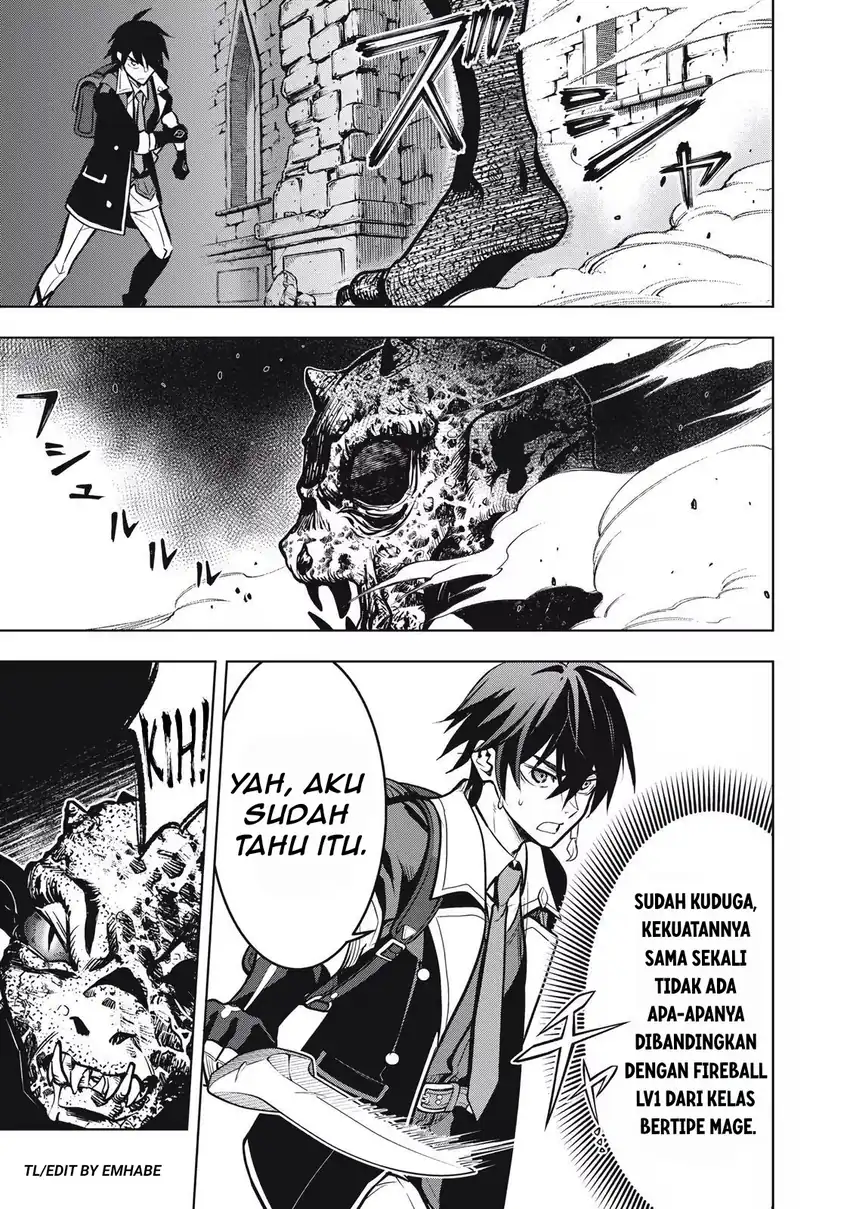 Academy Saikyou no Mob Healer: Shinigee Sekai no Mob ni Tensei Shita Ore wa, Hazure Job [Healer] to Gensaku Chishiki de Musou Suru Chapter 1.2 - halaman 11