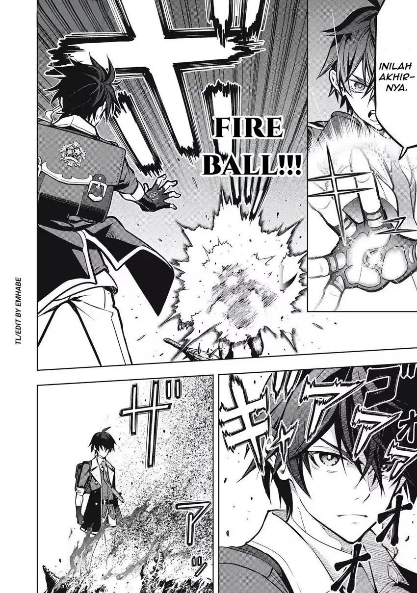 Academy Saikyou no Mob Healer: Shinigee Sekai no Mob ni Tensei Shita Ore wa, Hazure Job [Healer] to Gensaku Chishiki de Musou Suru Chapter 1.2 - halaman 14