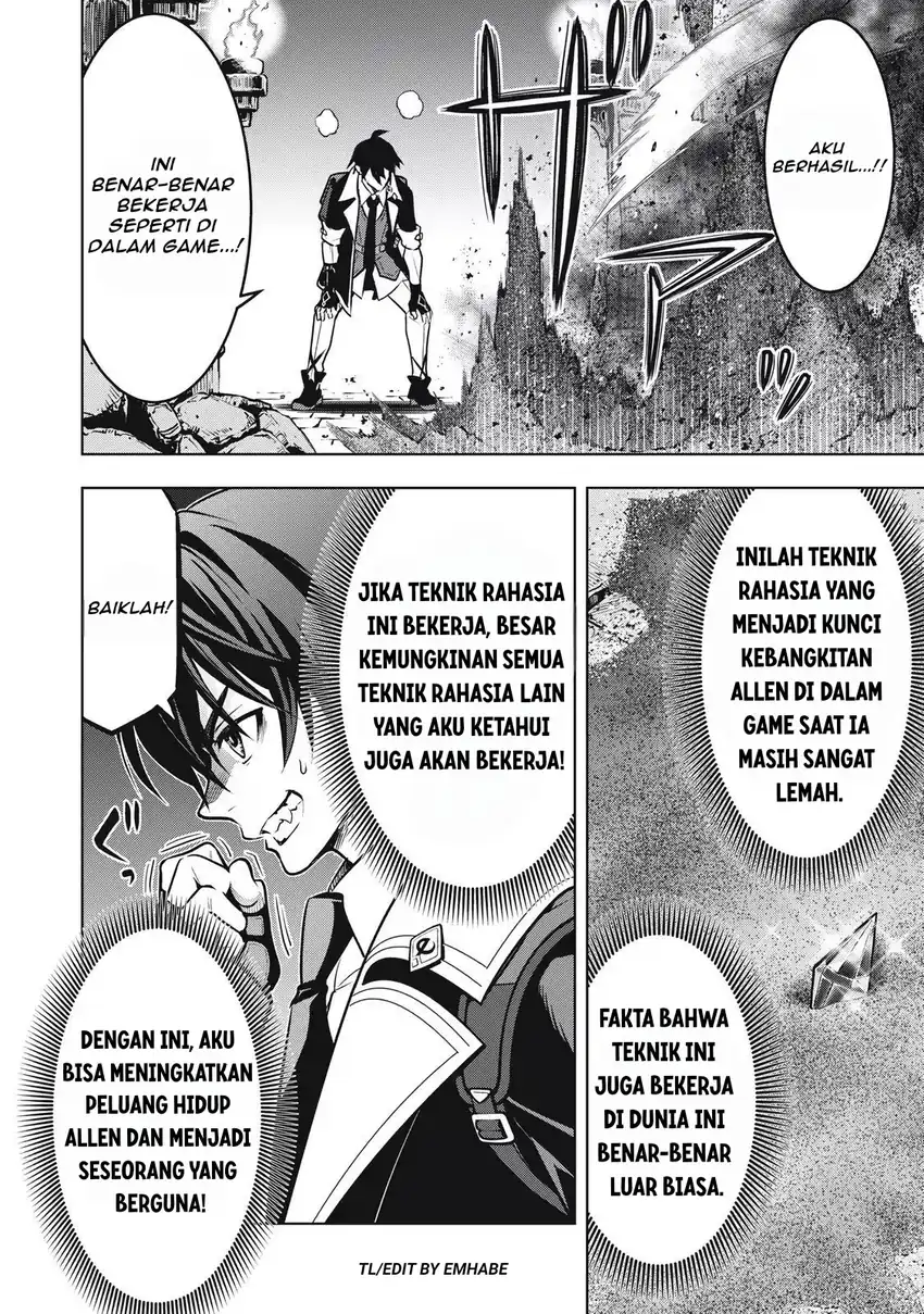 Academy Saikyou no Mob Healer: Shinigee Sekai no Mob ni Tensei Shita Ore wa, Hazure Job [Healer] to Gensaku Chishiki de Musou Suru Chapter 1.2 - halaman 24