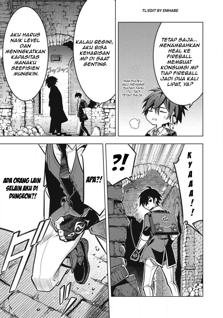 Academy Saikyou no Mob Healer: Shinigee Sekai no Mob ni Tensei Shita Ore wa, Hazure Job [Healer] to Gensaku Chishiki de Musou Suru Chapter 2.1 - halaman 12