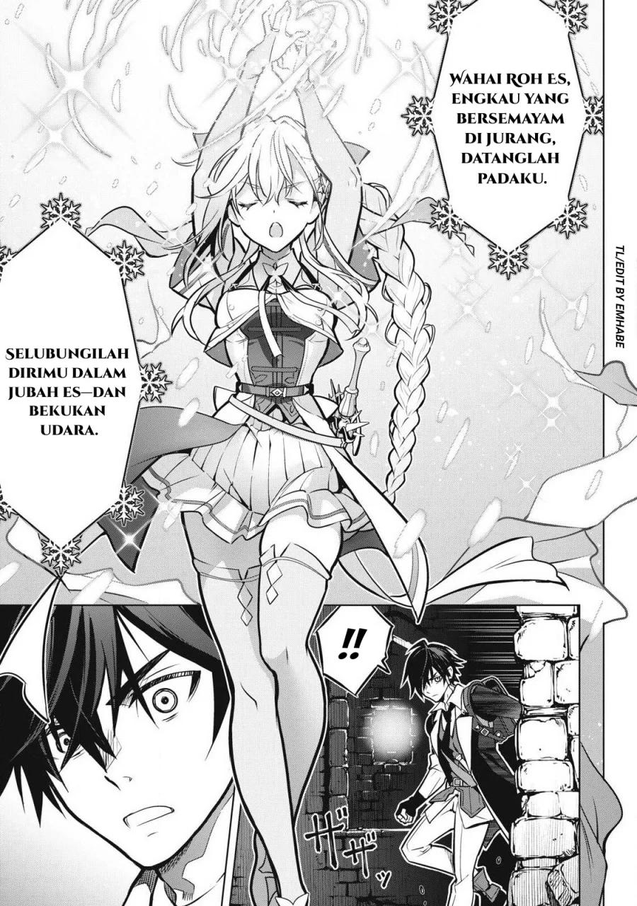 Academy Saikyou no Mob Healer: Shinigee Sekai no Mob ni Tensei Shita Ore wa, Hazure Job [Healer] to Gensaku Chishiki de Musou Suru Chapter 2.1 - halaman 22