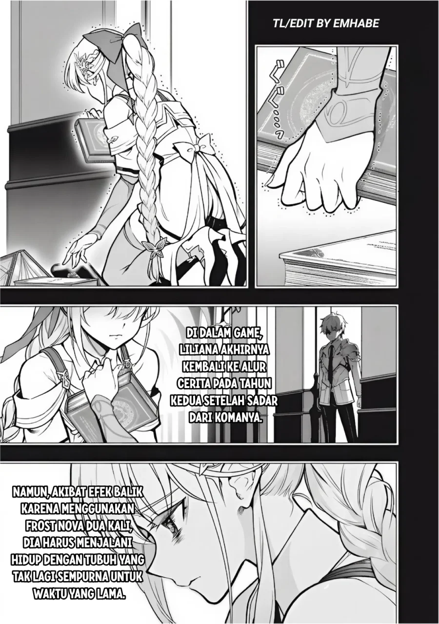 Academy Saikyou no Mob Healer: Shinigee Sekai no Mob ni Tensei Shita Ore wa, Hazure Job [Healer] to Gensaku Chishiki de Musou Suru Chapter 2.2 - halaman 13