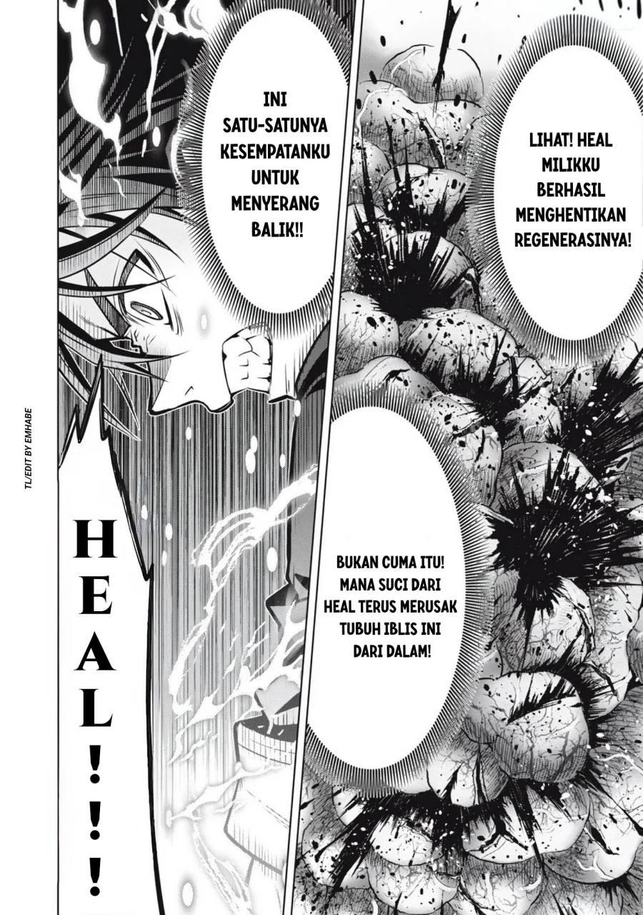 Academy Saikyou no Mob Healer: Shinigee Sekai no Mob ni Tensei Shita Ore wa, Hazure Job [Healer] to Gensaku Chishiki de Musou Suru Chapter 3.1 - halaman 15