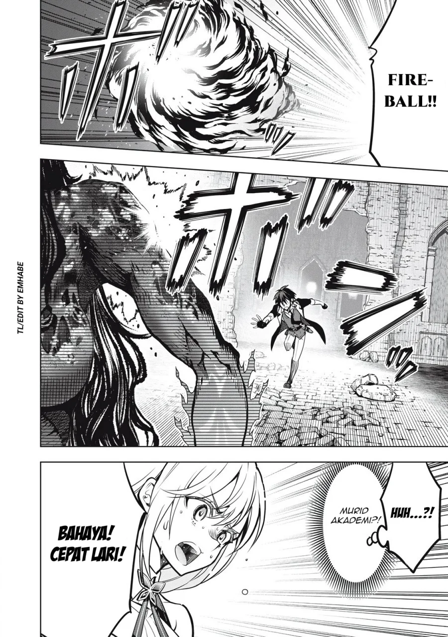 Academy Saikyou no Mob Healer: Shinigee Sekai no Mob ni Tensei Shita Ore wa, Hazure Job [Healer] to Gensaku Chishiki de Musou Suru Chapter 3.1 - halaman 9