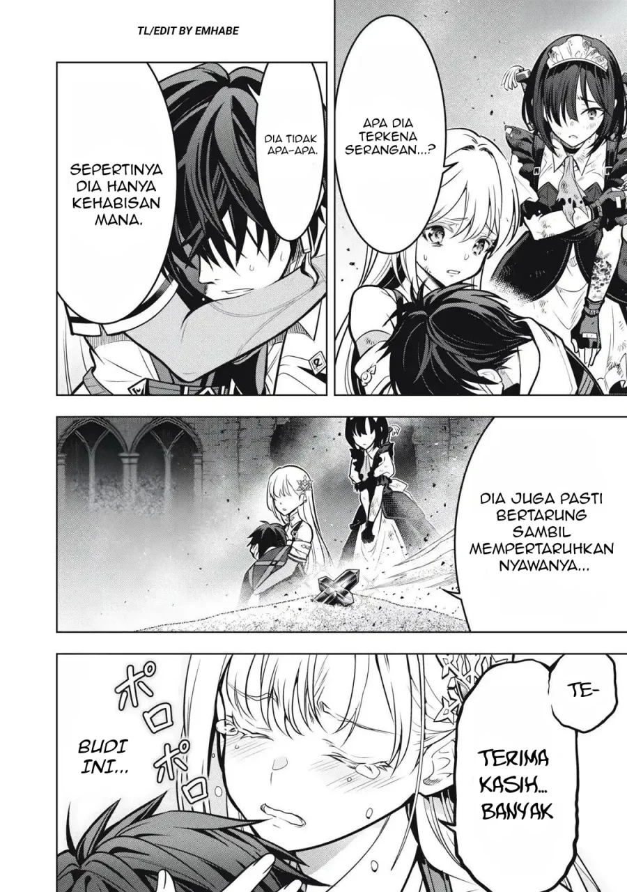 Academy Saikyou no Mob Healer: Shinigee Sekai no Mob ni Tensei Shita Ore wa, Hazure Job [Healer] to Gensaku Chishiki de Musou Suru Chapter 3.2 - halaman 12