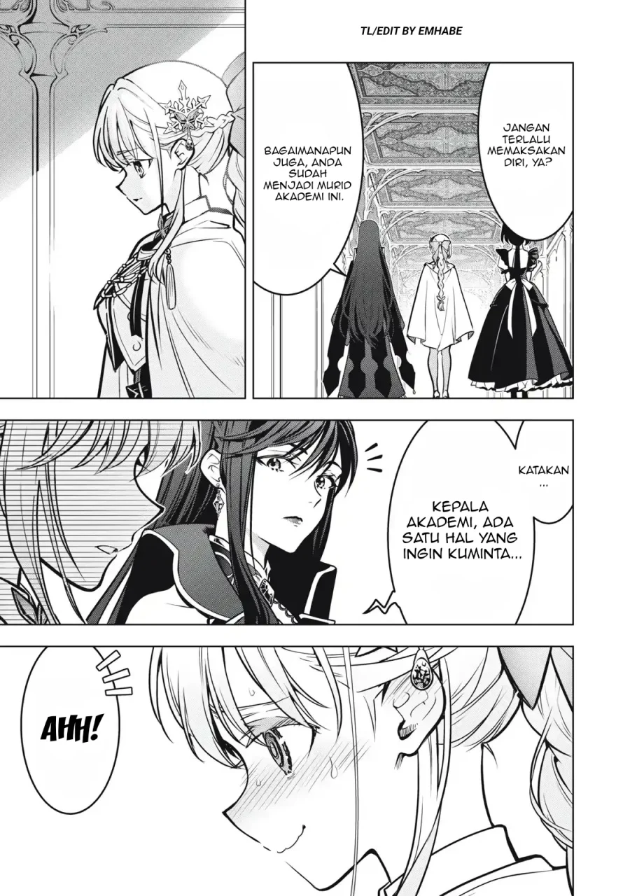 Academy Saikyou no Mob Healer: Shinigee Sekai no Mob ni Tensei Shita Ore wa, Hazure Job [Healer] to Gensaku Chishiki de Musou Suru Chapter 3.2 - halaman 17