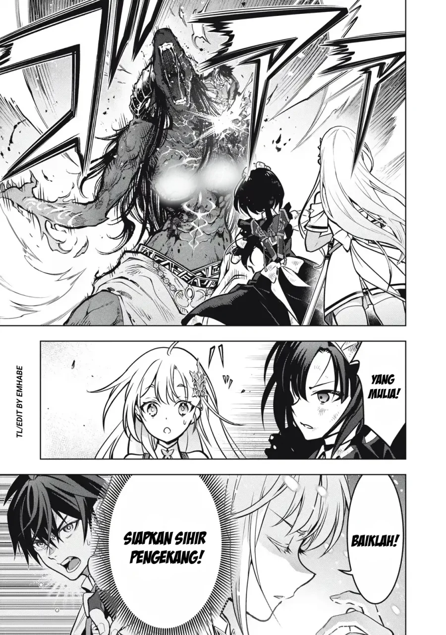 Academy Saikyou no Mob Healer: Shinigee Sekai no Mob ni Tensei Shita Ore wa, Hazure Job [Healer] to Gensaku Chishiki de Musou Suru Chapter 3.2 - halaman 3