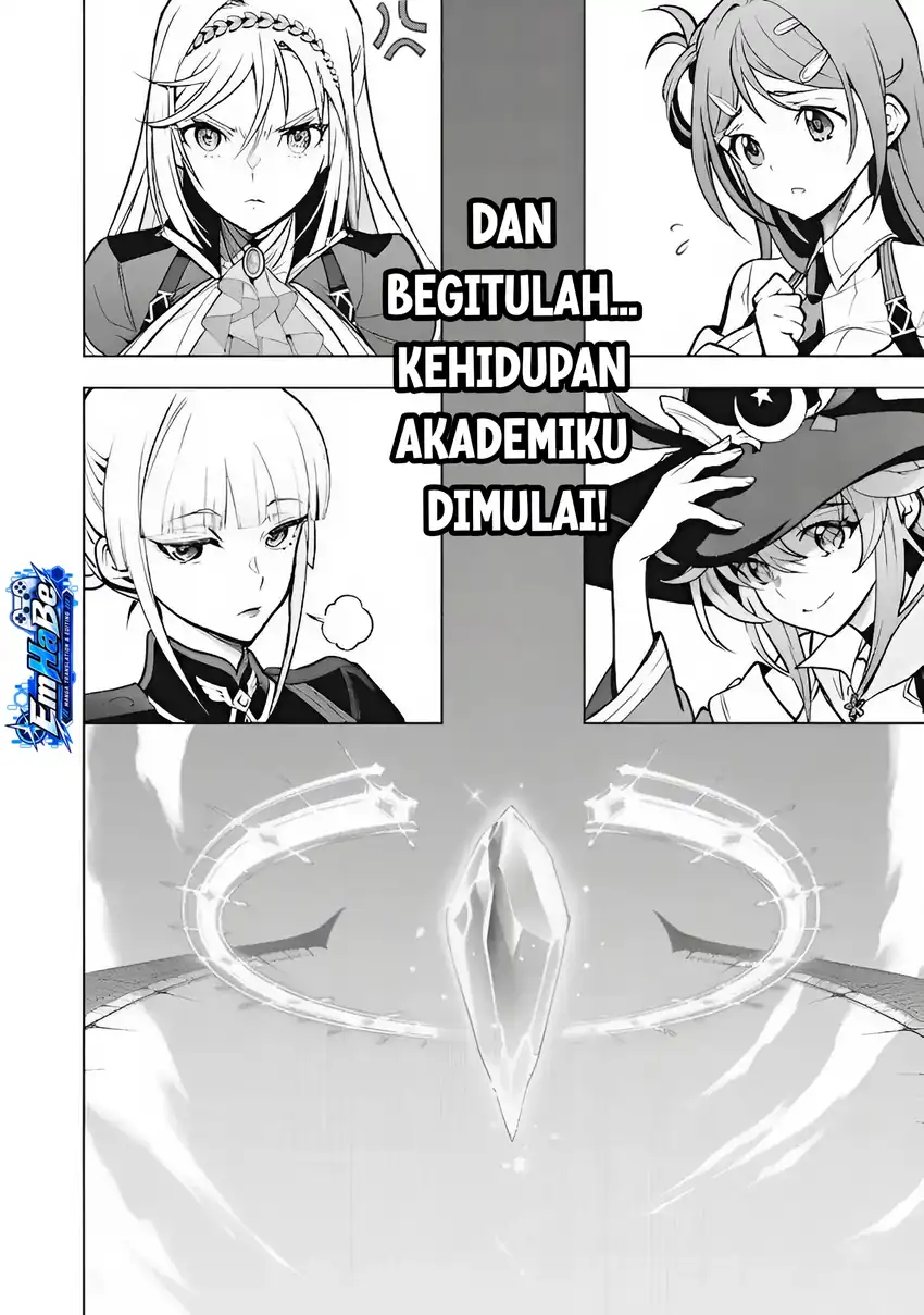 Academy Saikyou no Mob Healer: Shinigee Sekai no Mob ni Tensei Shita Ore wa, Hazure Job [Healer] to Gensaku Chishiki de Musou Suru Chapter 4 - halaman 19