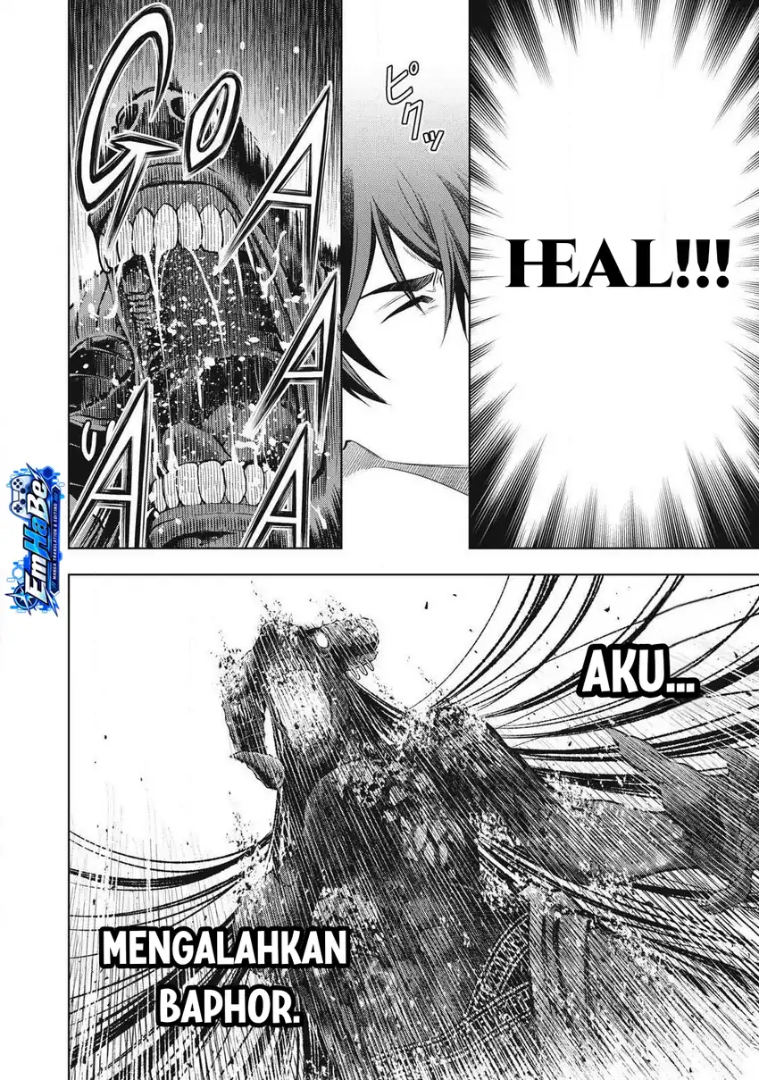 Academy Saikyou no Mob Healer: Shinigee Sekai no Mob ni Tensei Shita Ore wa, Hazure Job [Healer] to Gensaku Chishiki de Musou Suru Chapter 4 - halaman 5