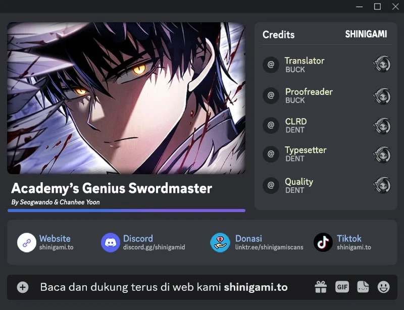 Academy’s Genius Swordmaster Chapter 141 - halaman 1