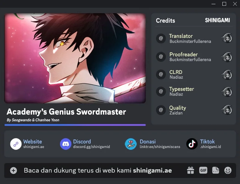 Academy’s Genius Swordmaster Chapter 142 - halaman 1