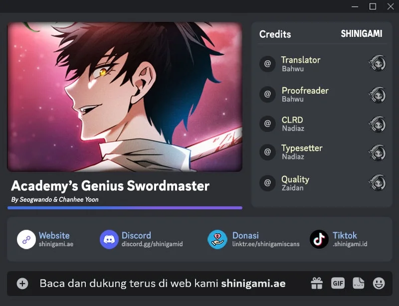 Academy’s Genius Swordmaster Chapter 144 - halaman 1