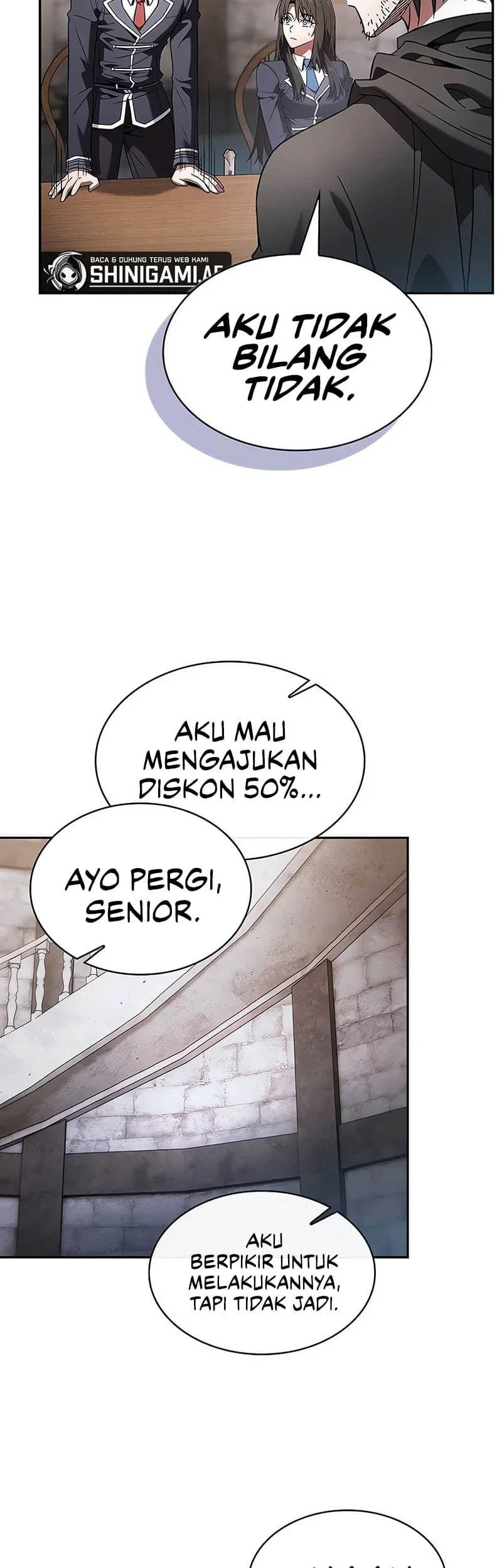 Academy’s Genius Swordmaster Chapter 55 - halaman 28