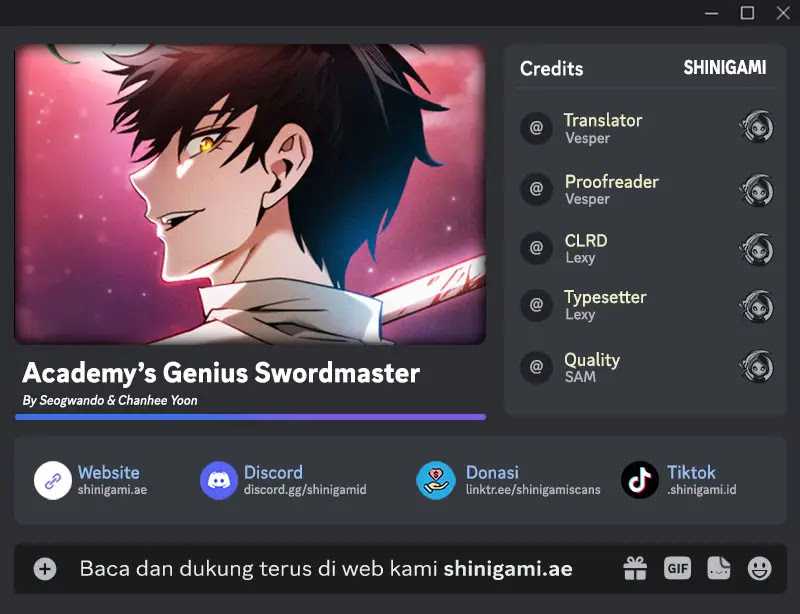 Academy’s Genius Swordmaster Chapter 57 - halaman 1